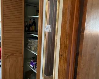 Skinny 1980s Mod Mirror