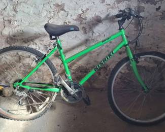 Green Nishiki Blazer Bicycle Series 400 4130 CROMoly