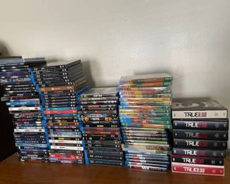 Large Lot of DVD BluRay Movies