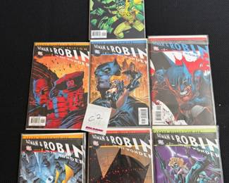 Lot of 13 Batman and Robin Comics