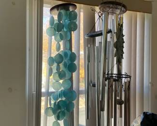 Lot of Wind Chimes