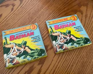 Two Vintage Batman 8mm Movie Film Reels