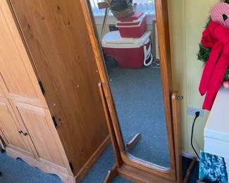 Free Standing Full Length Mirror