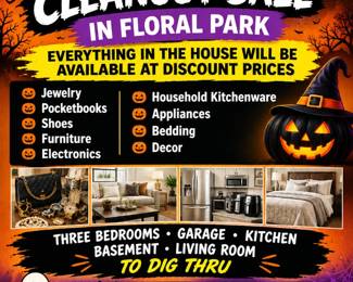 Cleanout Sale in Floral Park, photo 1 of 40