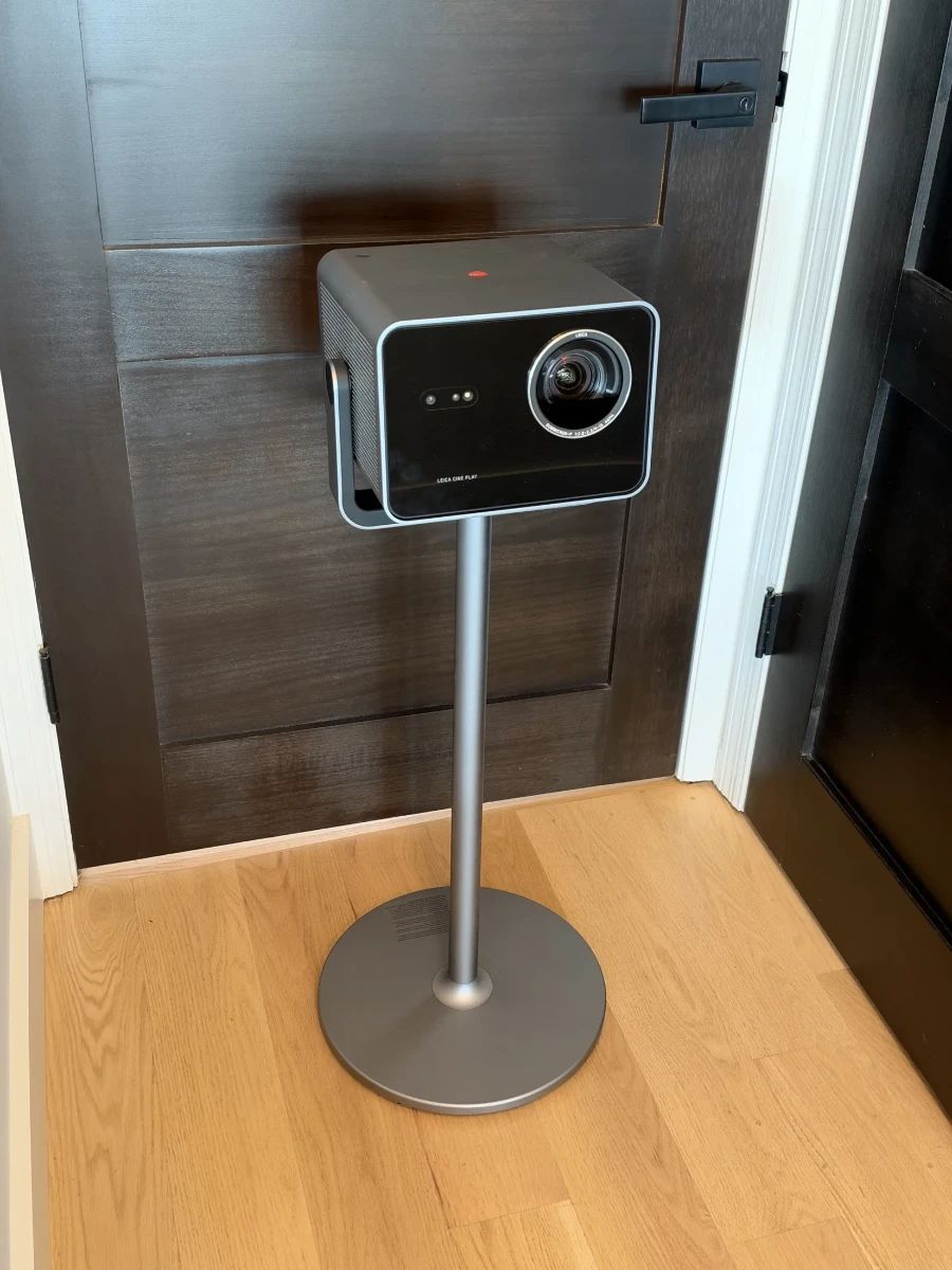 Leica Cine Play 4K Laser Projector with Leica Floor Stand & Remote