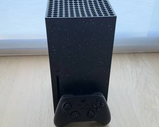 Microsoft Xbox Series X Galaxy Black Console with Matching Controller