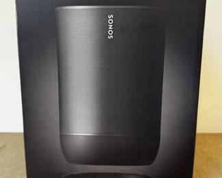 Sonos Move Gen 1 Black Portable Speaker in Box – Unit 2