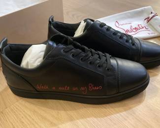 Christian Louboutin Men's Louis Jr. Low Sneakers