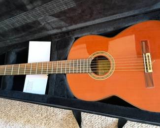 Pimentel Classical Grand Concert Guitar, serial # 9 NLP, 1985 with case (Pimentel is an ABQ based company!)