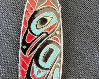 Northwest Coast zipper pull