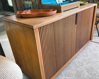 MCM buffet with slat doors