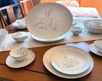 Wentworth “Silver Wheat" china