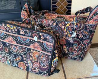 Vera Bradley travel bags