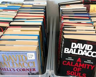 Fiction: David Baldacci, Jeffrey Archer, James Grippando