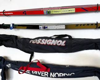 Cross country skis: Peltonen, Fischer