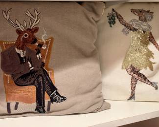 Holiday pillows