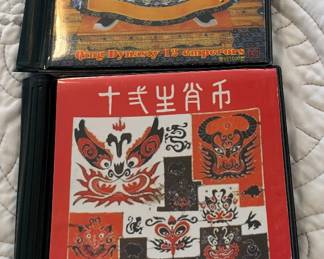 Chinese Qing Dynasty 12 Emperors and 12 Zodiac Animals Commemorative Coin/Medal Collection Album 