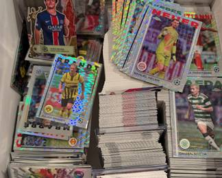 Soccer collectors cards