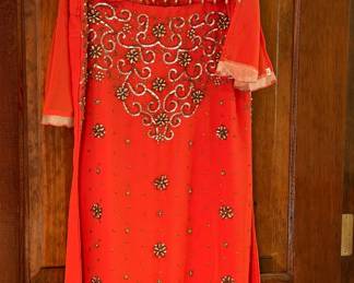 3-piece traditional South Asian outfit