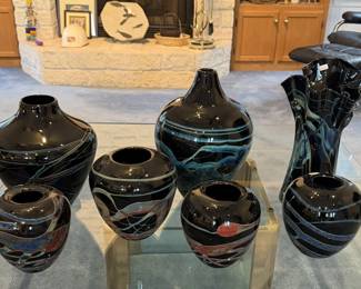 Assorted Wimberley Glass Works originals