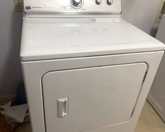 White Maytag Centennial electric dryer