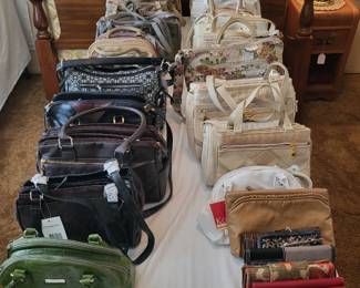 Purses never worn.