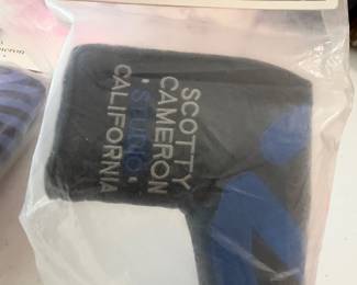 Scotty Cameron putter head over. Golf collectible!