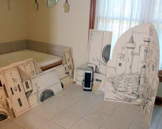 Vintage Bed Wrapper Castle