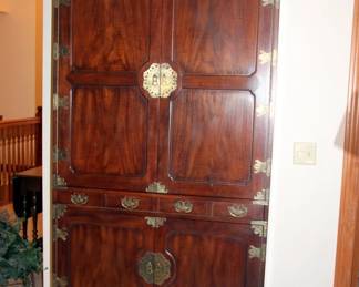 Asian Style Armoire / Display Cabinet