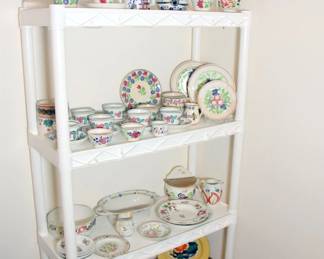Nice Collection of Antique Stick Spatterware, Maastricht Spongeware & Staffordshire Spongeware Dating from 1750 - 1820, RARE English Spatterware Loving Cup