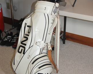 Ping Clubs & Golf Bag