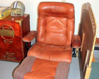 Ekornes Vintage Chair & Ottoman