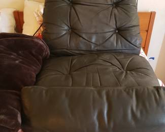 MCM LEATHER CHAIR COVER