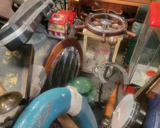 collectibles, vintage, antique, MCM, art deco, nautical, art noveau