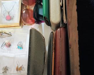 Vintage glasses and cases