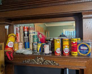 Vintage cans of tennis balls