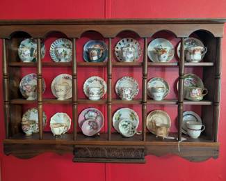 Cups and saucers