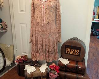 Vintage dresses and accessories 