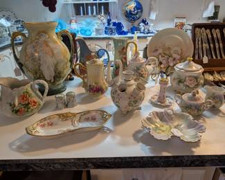 Hand painted china