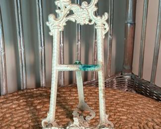 Vintage Metal Frame Holder,   12"H,  $20