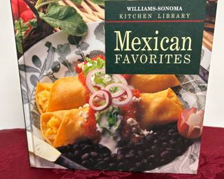 WIlliam Sonoma Mexican Favorites cookbok,  $6
