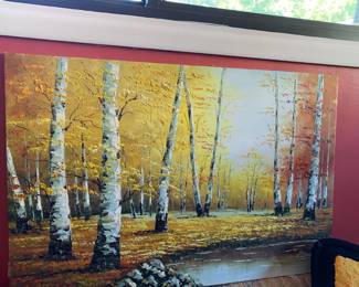 Artwork including Oils and Watercolors