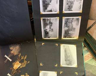 Scrapbooks including photos of 1950's Semi Trucks