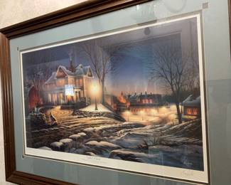 Terry Redlin Signed and Numbered Prints with COA