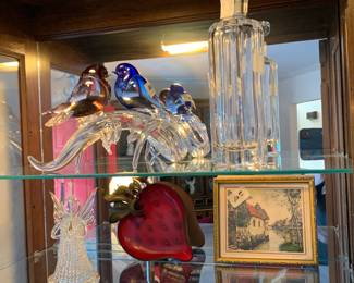 Crystal Decorative Figurines Including Swarovski and more