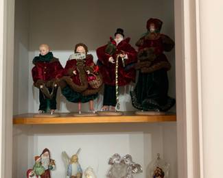 Clothtique and other Christmas Figurines