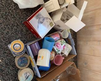 Coffee Mugs and Coasters