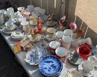 Tea Cups and Saucers