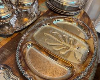 Silverplate and other metal items