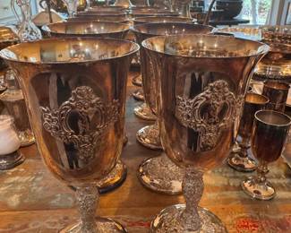 Silverplate and other metal items